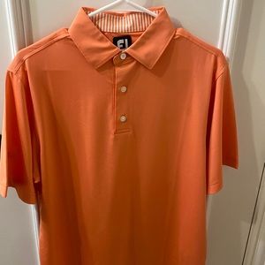 Footjoy golf shirt- salmon colored